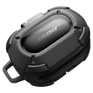 牧行者适用于Bose小鲨二代耳机壳保护套锁扣户外防摔Bose QuietComfort消噪耳塞保护壳套附赠清洁笔挂扣