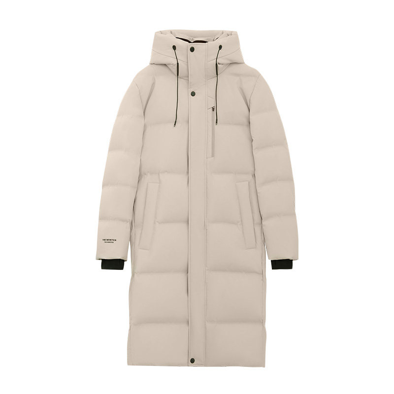 雪中飞时尚长款羽绒服女款冬季