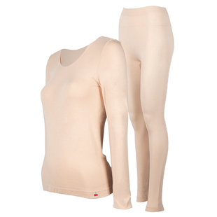 娅茜优艾女士德绒铂金秋衣 薄款德绒保暖恒温微商同款保证正品