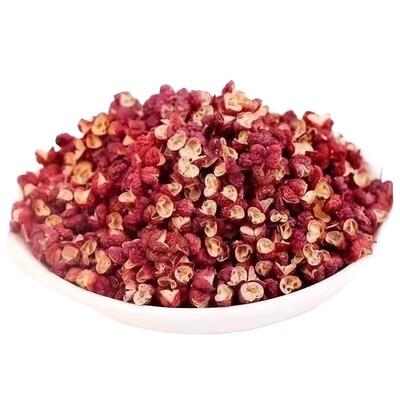 新货花椒大红袍花椒粒旗舰店批发红麻椒粉花椒干红花椒120g500g