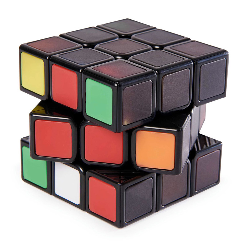 Rubiks热感变色魔方phantom幻影浮雕温感三阶鲁比克金属电镀膜版
