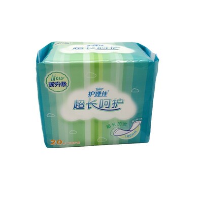 200片护理佳加长护垫180棉柔