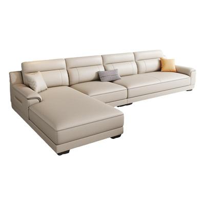 轻奢现代简约真皮沙发