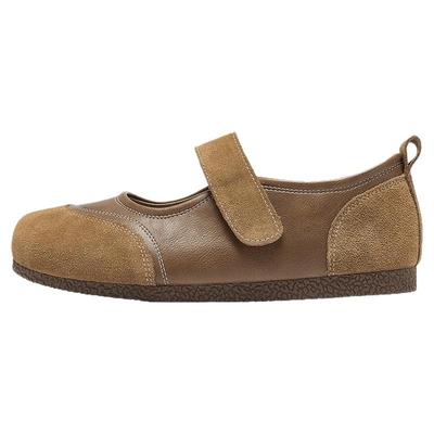 达芙妮勃肯鞋女圆头软底