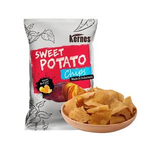克恩兹地瓜片105g*3包印尼进口红薯片吃货解馋办公室休闲小零食
