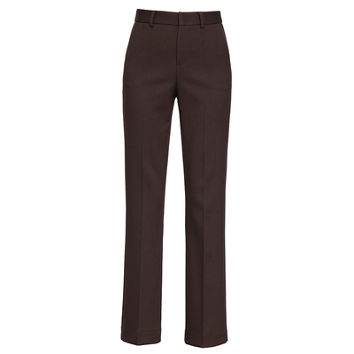 加厚保暖显瘦九分西装微喇裤