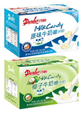 丹顿原味牛奶糖牛奶片拉菲奶片