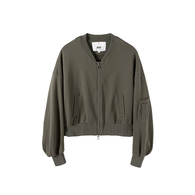 水洗棒球款卫衣晶咕宽松大码