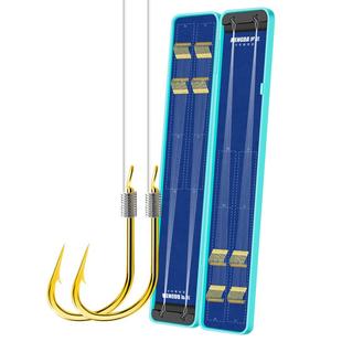 正品子线双钩鱼钩绑好成品套装钓鱼袖钩金袖伊势尼野钓鲫鱼钩渔具