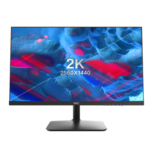 HKC显示器27英寸2K高清IPS家用办公笔记本外接4K电脑屏幕S2716Q