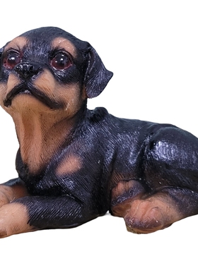 可爱风树脂桌面儿童房动物装饰品