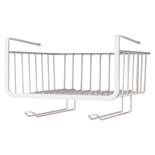 厨房橱柜下挂架置物架吊柜收纳挂篮免打孔挂钩分层吊篮柜下挂神器