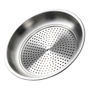 北格食品级304不锈钢饺子盘家用2025新款沥水饺专用盘双层深托盘