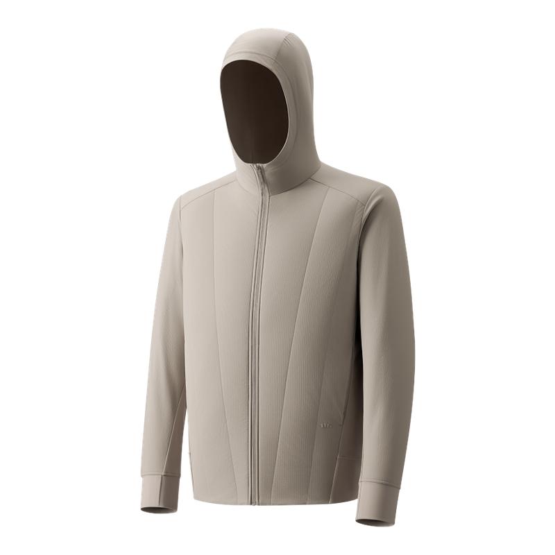 蕉下男士轻薄气绒服连帽棉衣户外保暖冬季棉服活动外套防风防寒