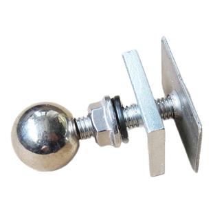 汽车货车专车用底座配件车载手机磁吸无线充支架改装金属17mm球头