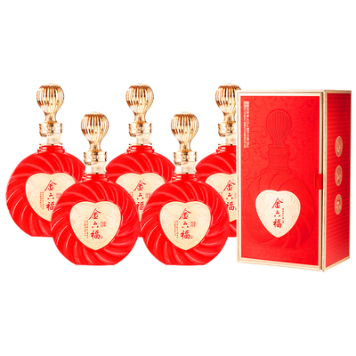 金六福40.8度兼香型纯粮食酒