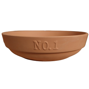 红陶圆形扁盆花盆鸽子巢盆孵化下蛋草窝陶瓷容器种多肉盆栽无底孔