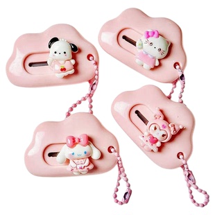 美工刀快递刀拆箱刀美术刀拆快递小刀开箱器迷你随身小刀裁纸卡通