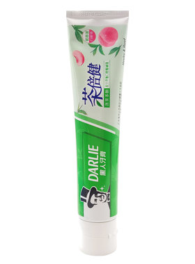 黑人牙膏洁白牙齿防蛀固齿白桃味