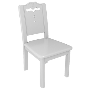 全实木椅子餐椅家用简约现代白色新中式餐厅吃饭餐桌椅凳子靠背椅