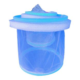 悬浮式孔雀鱼隔离盒密网孵化小鱼缸繁殖网漂浮饲养产房分离箱神器