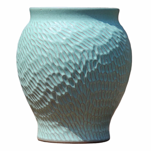 大号高筒盆粗陶多肉花盆老桩盆复古悬崖桩三角梅法师花盆家用盆栽