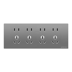 国际电工家用118型开关插座面板墙壁四位六9九12十二孔二十孔多孔