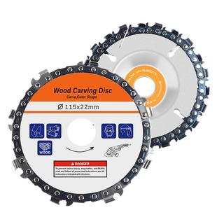 角磨机链条锯盘切割片木工专用4寸100木头树枝切割打磨手磨机锯片