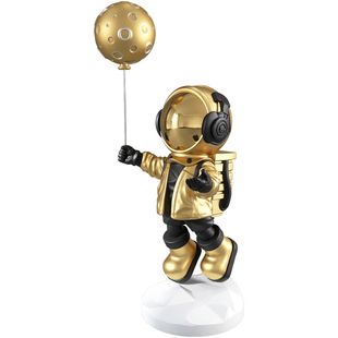 创意太空人客厅摆件大型落地宇航员电视柜家居饰品办公室开业乔迁