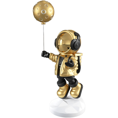 太空人大型落地宇航员电视柜摆件