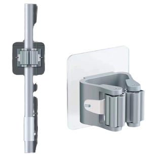 壁挂鱼竿支架快扣免打孔鱼杆架夹钓杆快扣路亚鱼竿收纳立式展示架