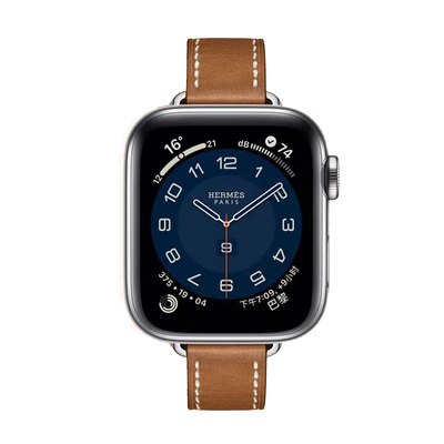 适用iwatch爱马仕新款细表带