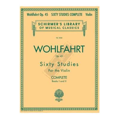 沃尔法特小提琴练习曲全集
