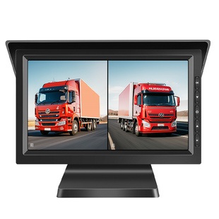 货车行车记录仪前后双录高清夜视二路四路监控倒车影像一体机24V