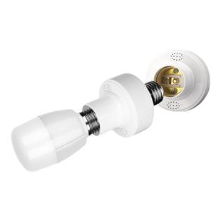 智能语音灯头识别开关离线无线遥控控制通用电灯泡声控灯口座螺口