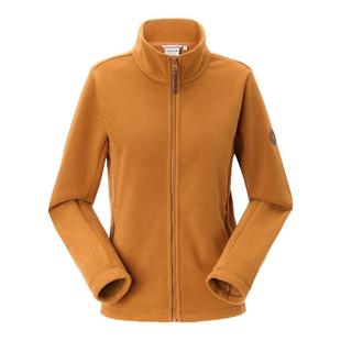 LAFUMA乐飞叶户外轻便环保保暖抓绒衣女士新款秋冬开衫立领外套