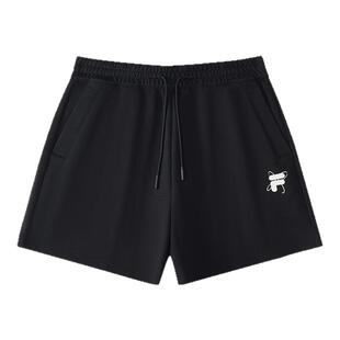 FILA FUSION斐乐短裤女裤官方春季新款女款裤子运动美式风三分裤