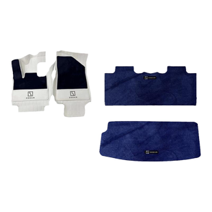 适用于极氪009全车地毯脚垫商务车中排覆盖车垫六/七座全包围改装