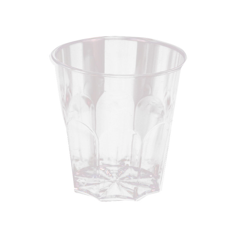 新品福利】一次性 航空杯 一次性杯子 碗碟勺 水晶四件套散装硬质