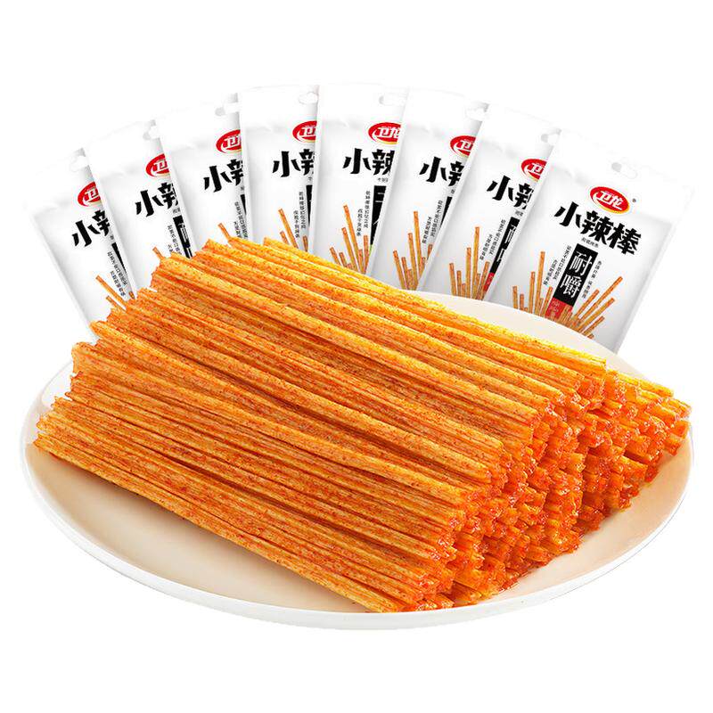 卫龙辣条大面筋袋装小魔女麻香辣豆皮小包装零食特产小吃休闲食品