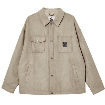 【商场爆款】杰克琼斯男装冬季棉服宽松翻领挺阔潮外套225409039