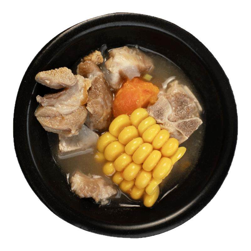 米小福玉米排骨汤预制菜加热即食