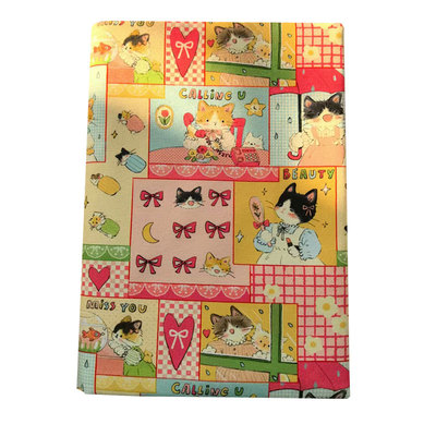 手工布面书衣新款插画