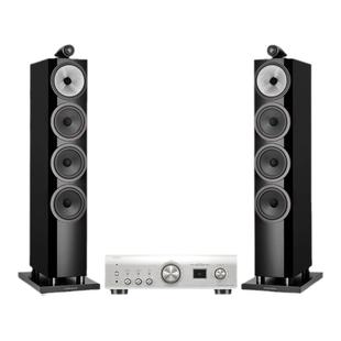 B&W宝华韦健702S3+天龙PMA1700高端落地hifi音箱马兰士功放套装