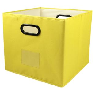 收纳盒布艺牛津布抽屉式格子柜可定制衣服玩具折叠大号带盖整理箱