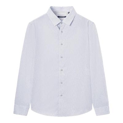 九牧王男装休闲百搭长袖衬衫