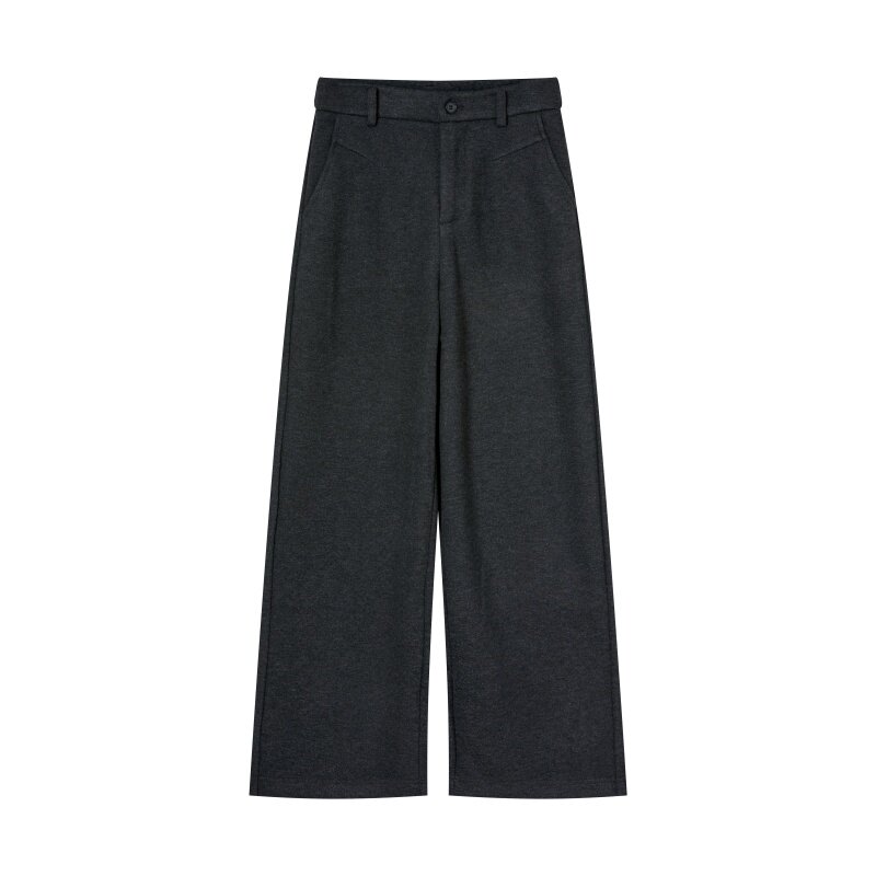 Lpants 2025秋冬新款韩系高腰显瘦休闲裤女宽松百搭直筒阔腿长裤