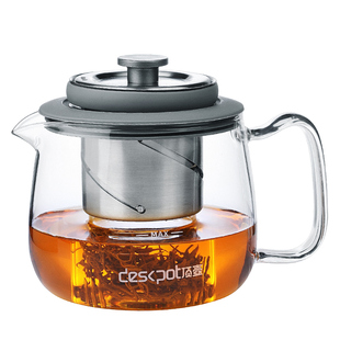 玻璃内胆泡茶壶 旋转升降内胆茶水分离煮茶壶办公室电陶炉 煮茶器