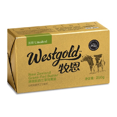 伊利牧恩黄油草饲新西兰进口家用