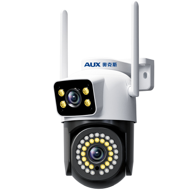 奥克斯摄像头监控器360度无死角室外手机远程家用无需wifi网络4G